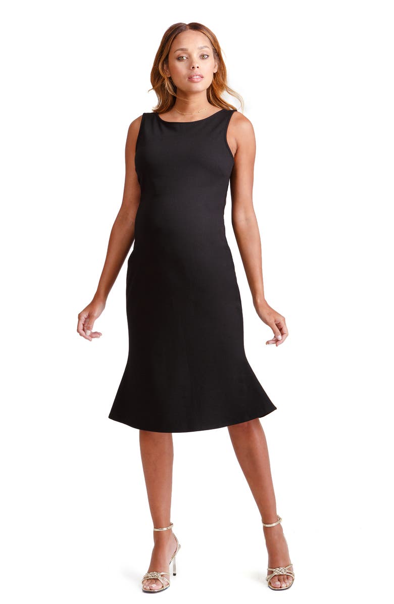 Ingrid & Isabel<sup>®</sup> Tulip Hem Maternity Dress, Alternate, color,