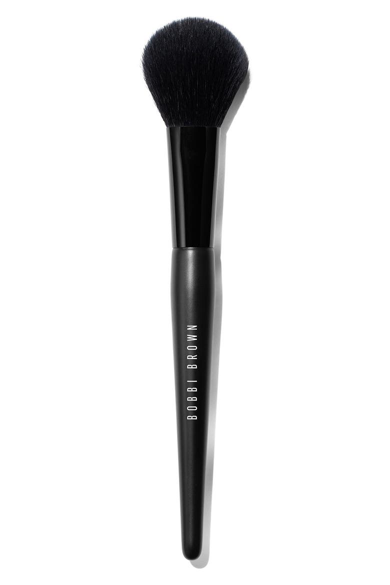 Cream & Powder Blush Brush, Main, color, NO COLOR