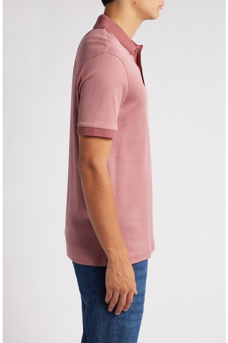 Parlay Cotton Piqué Polo, Alternate, color, OPEN RED
