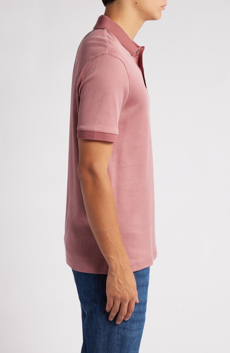 BOSS Parlay Cotton Piqué Polo, Alternate, color, Open Red