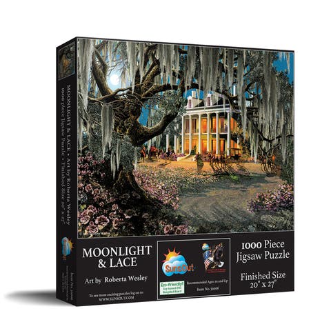 Moonlight & Lace 1000 piece Jigsaw Puzzle for Adults