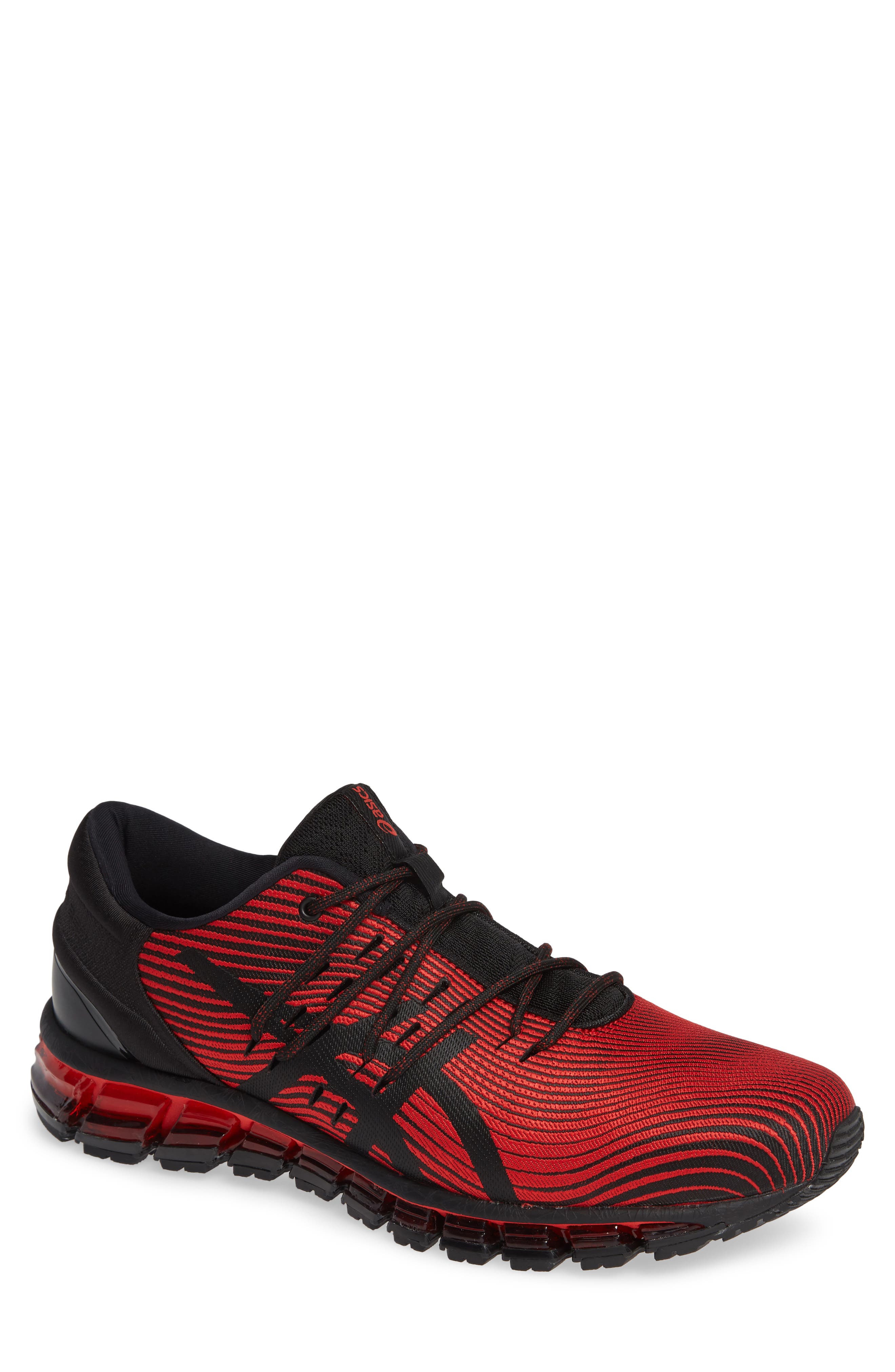 GEL-Quantum 360 4 Running Shoe, Main, color, RED ALERT/ BLACK