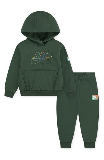 Nike Kids' Sportswear Gfx Hoodie & Joggers Set In Multi