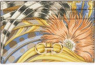 FERRAGAMO Gancini Leather Card Case