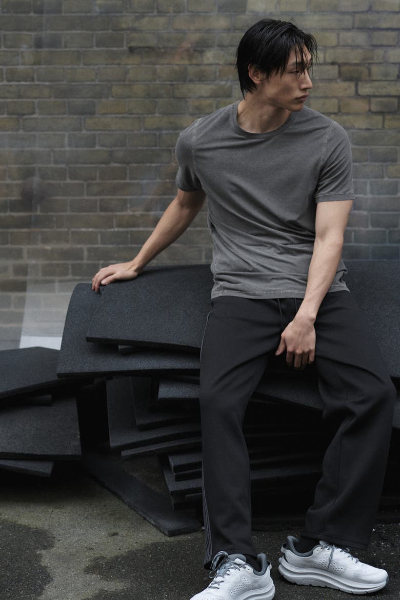 Running T-shirt With Drymove, Alternate, color, Dark gray