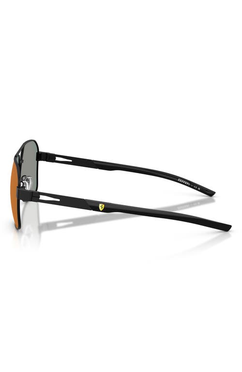 Scuderia Ferrari 57mm Square Sunglasses In Red