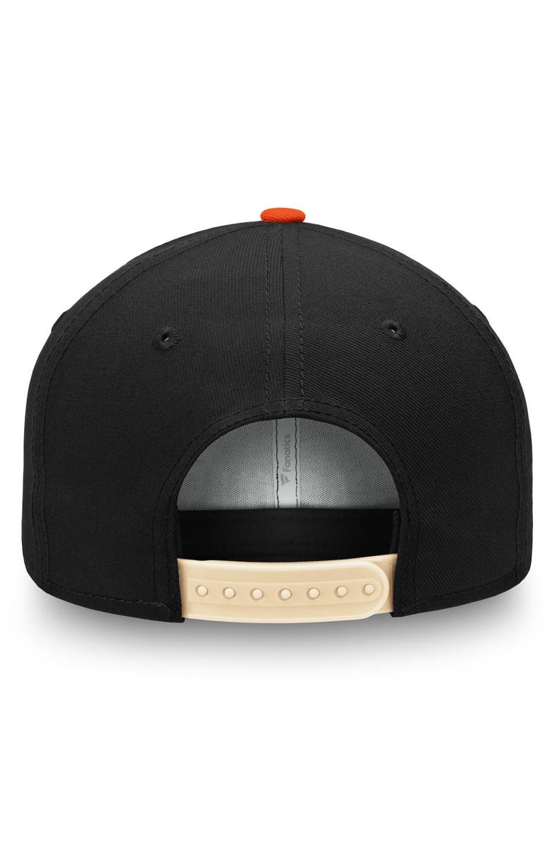 FANATICS Men's Fanatics Branded Orange/Black Philadelphia Flyers True Classic Structured Adjustable Hat, Alternate, color,