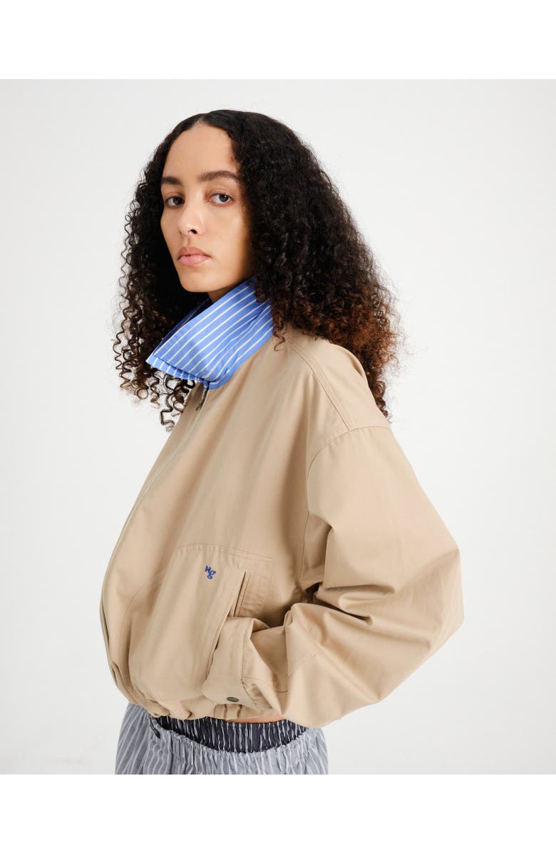 Hommegirls Parachute Jacket, Main, color, Khaki