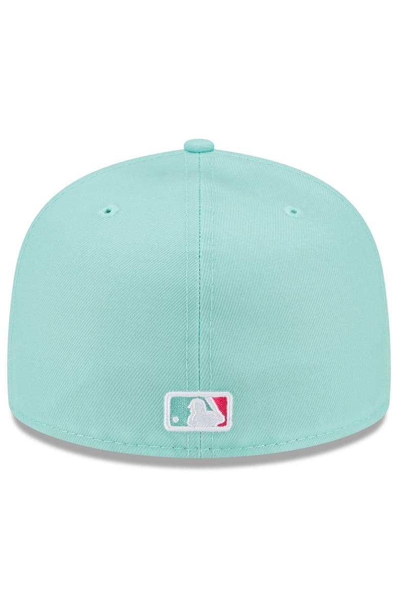 New Era Men's New Era Mint San Diego Padres 2022 City Connect 59FIFTY Fitted Hat, Alternate, color, Aqua