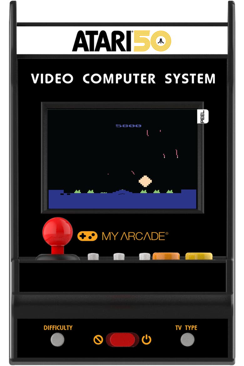Dgunl7014 Atari Nano Player Pro Portable, Alternate, color, Multicolor