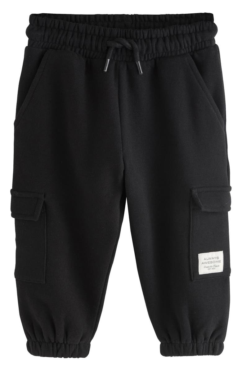 NEXT Kids' Cargo Joggers, Main, color, Black