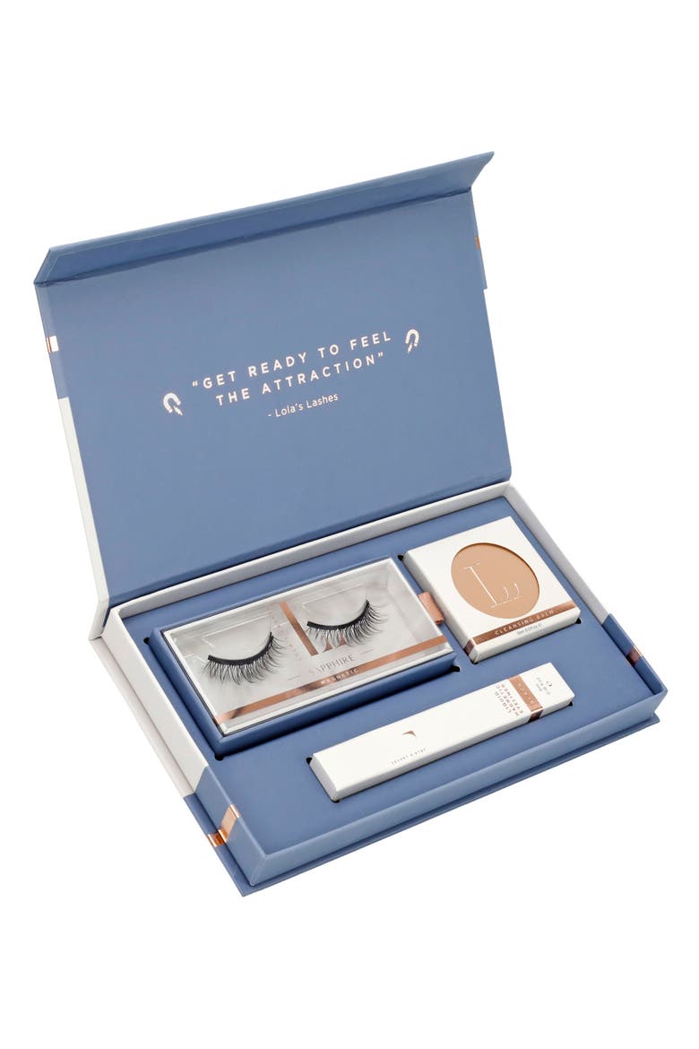 Sapphire Magnetic False Lashes Set, Alternate, color, NO COLOR