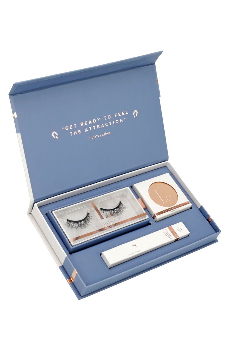 Lola's Lashes Sapphire Magnetic False Lashes Set, Alternate, color,
