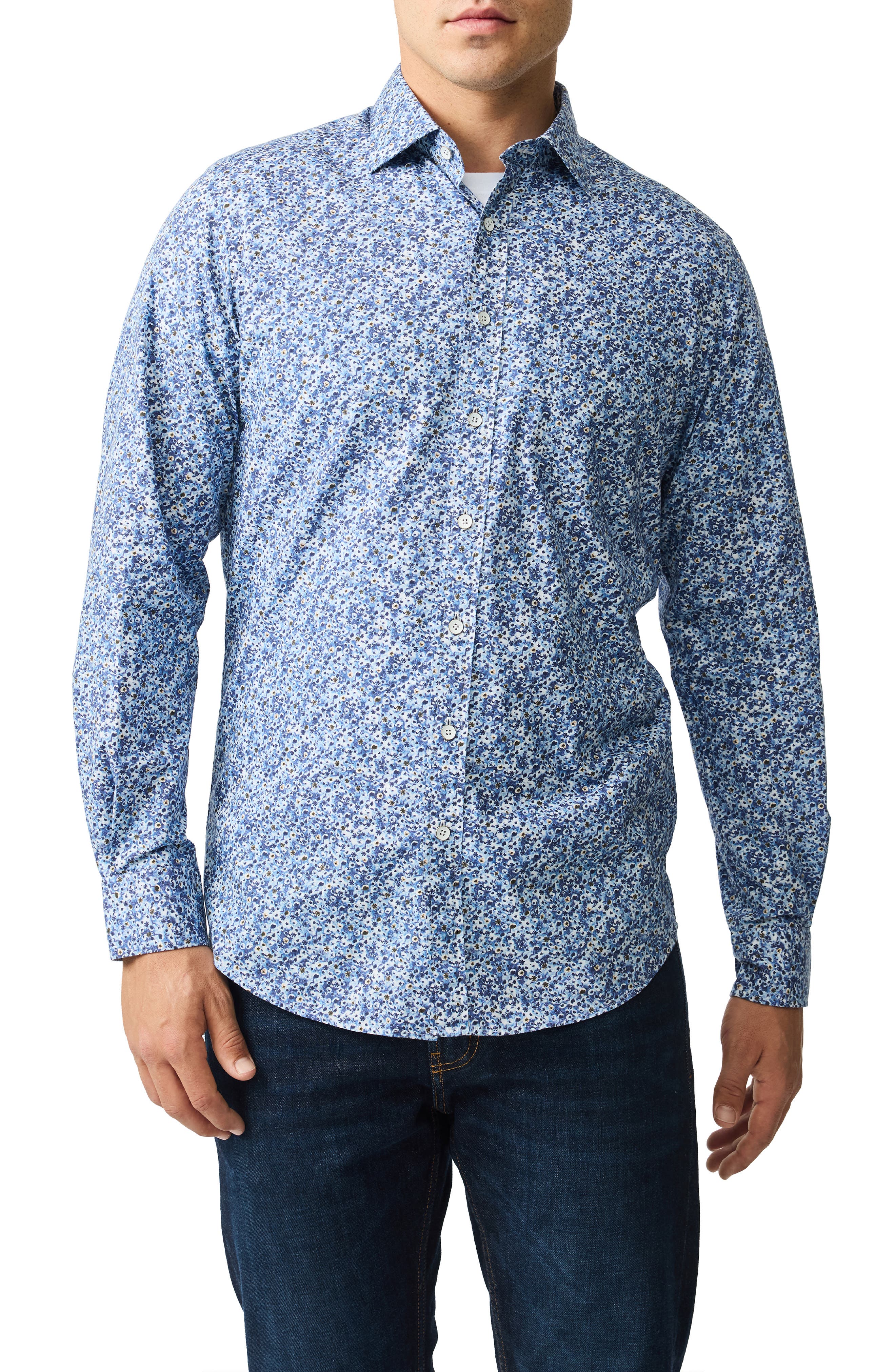 Rodd & Gunn Dannevirke Floral Button-Up Shirt