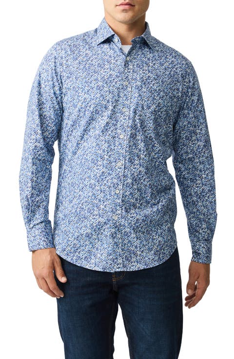 Dannevirke Floral Button-Up Shirt