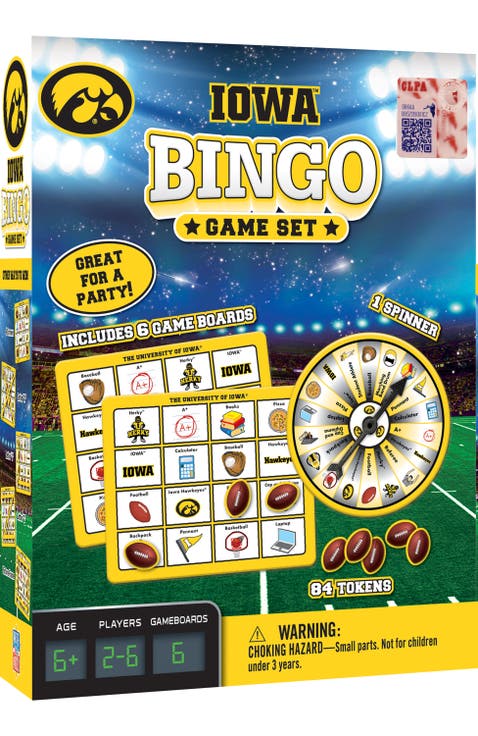 Iowa Hawkeyes NCAA Bingo Game