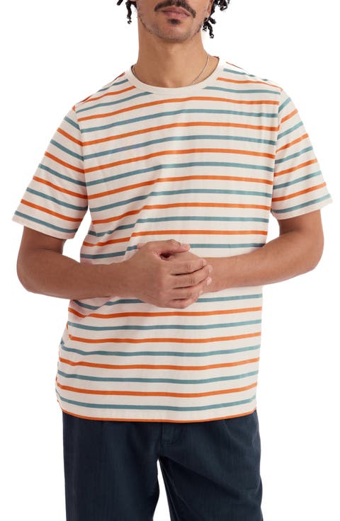 Seven Seas Sailor Striped Organic Cotton T-shirt