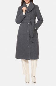 Norwegian Wool Longline City Virgin Wool Blend 754 Fill Power Down Waterproof Coat