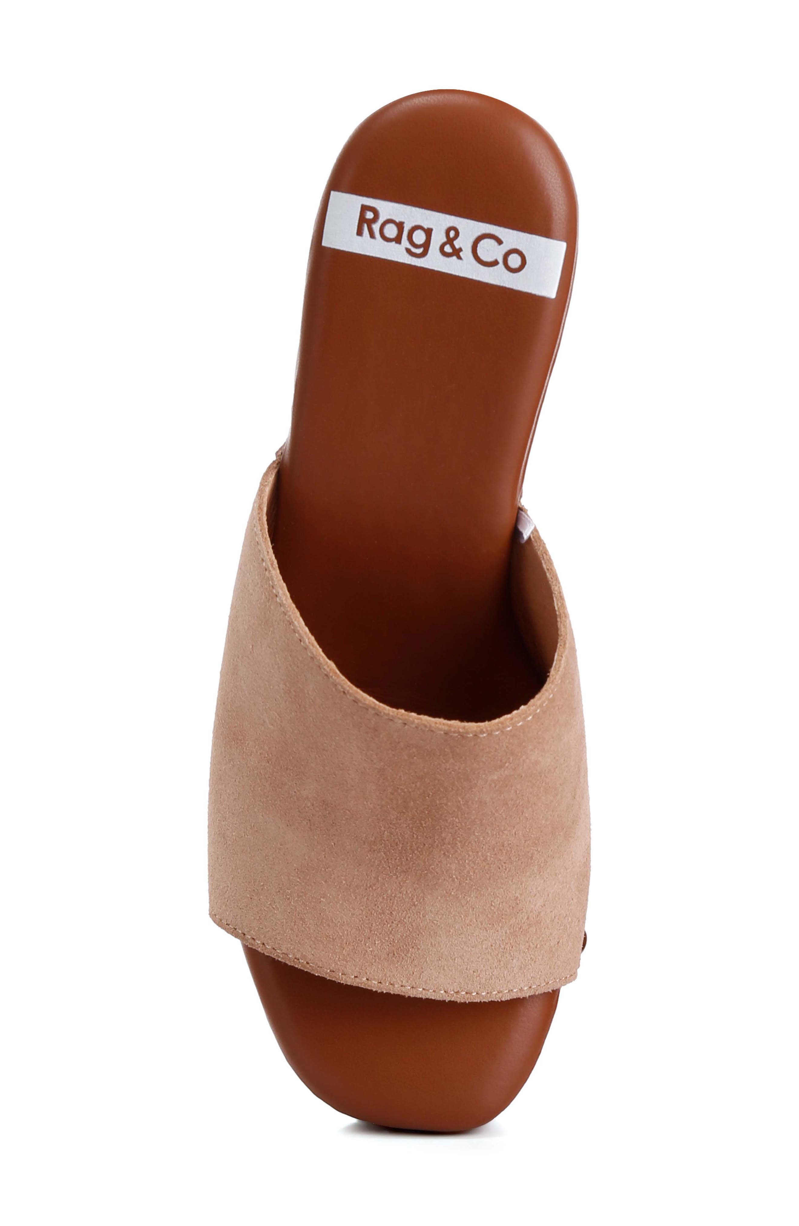 Cartera Suede Stud Mule, Alternate, color, TAN