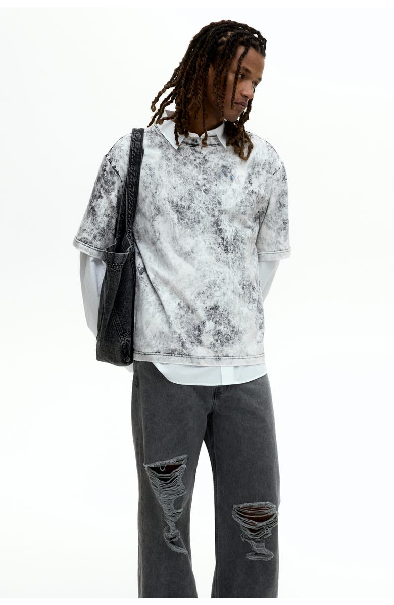 H&M Loose Fit Jeans, Alternate, color, Vintage Gray