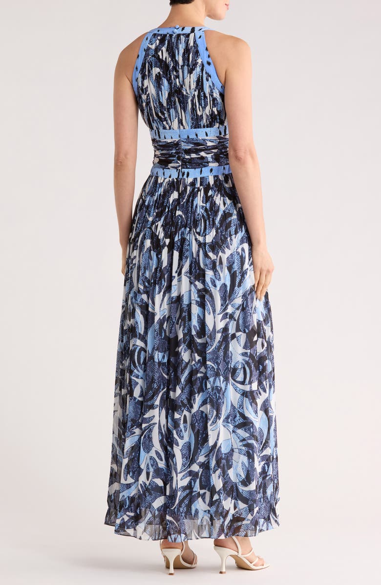 DVF Levada Sleeveless Maxi Dress, Alternate, color, Serpant Dance Large