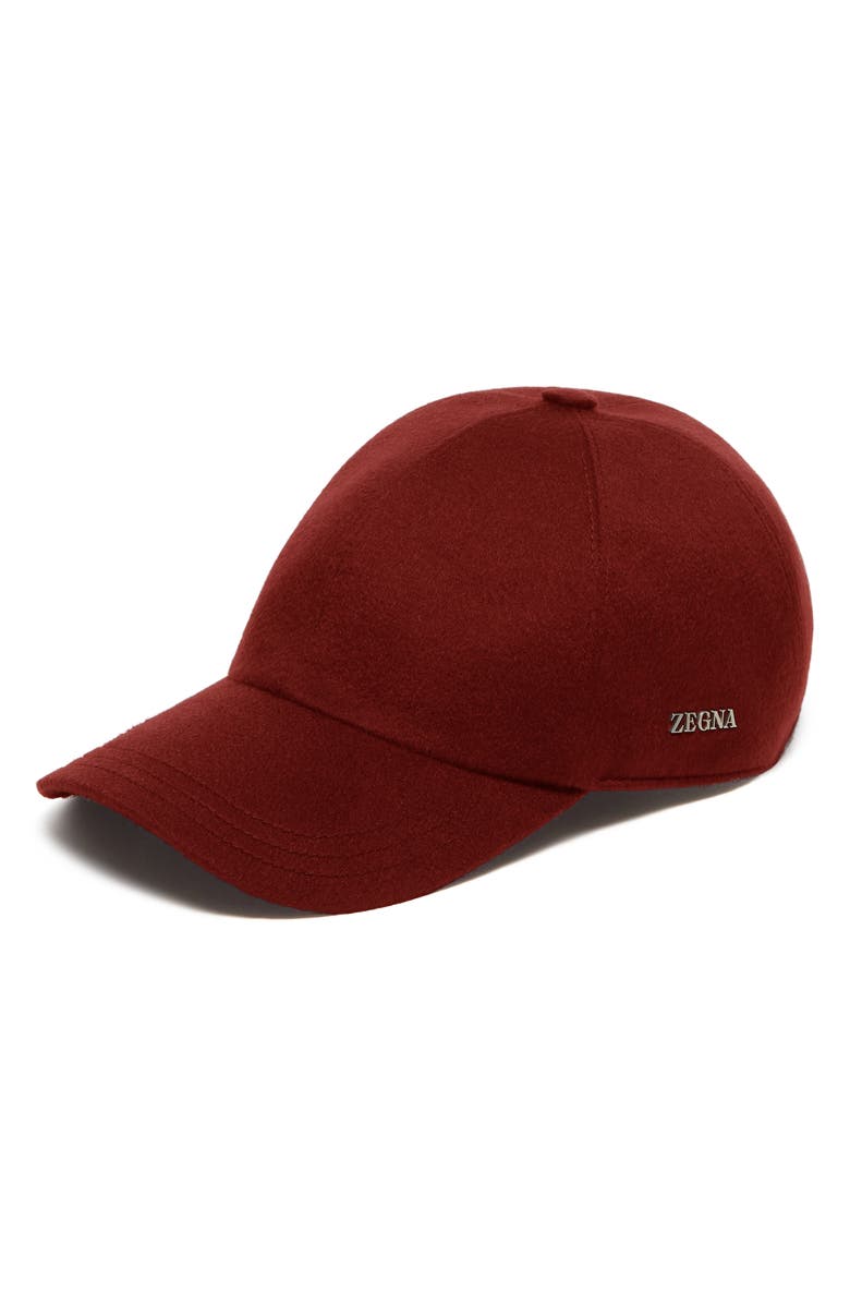 ZEGNA Oasi Cashmere Baseball Cap, Main, color,