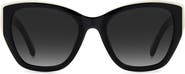 Kate Spade New York yolanda 51mm polarized gradient cat eye sunglasses