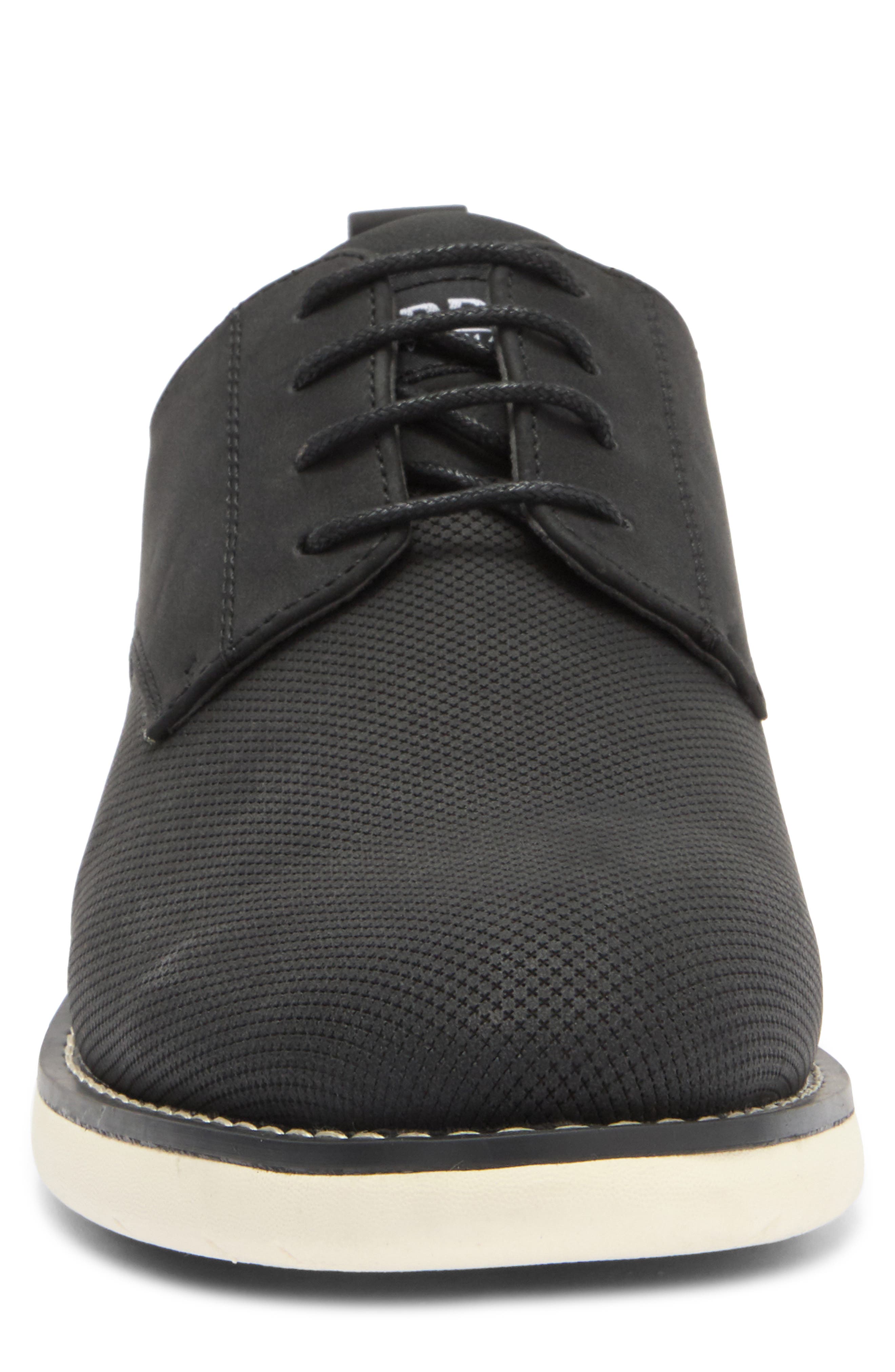 Steve Madden Sammir Derby, Alternate, color, Black Suede Pu