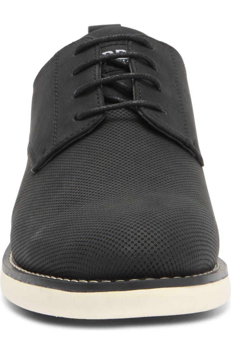 Steve Madden Sammir Derby, Alternate, color, Black Suede Pu