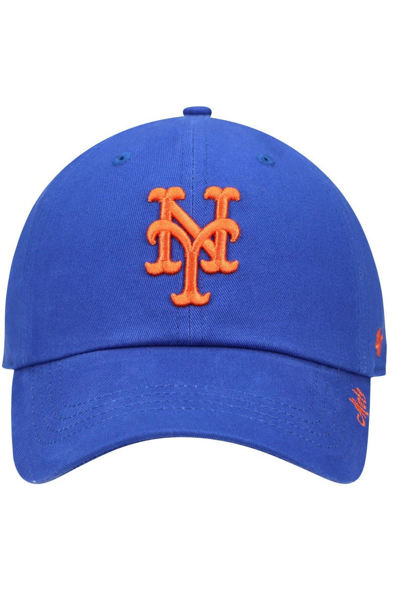 Women's '47 Royal New York Mets Team Miata Clean Up Adjustable Hat, Alternate, color, Royal