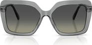 Swarovski 57mm Butterfly Sunglasses