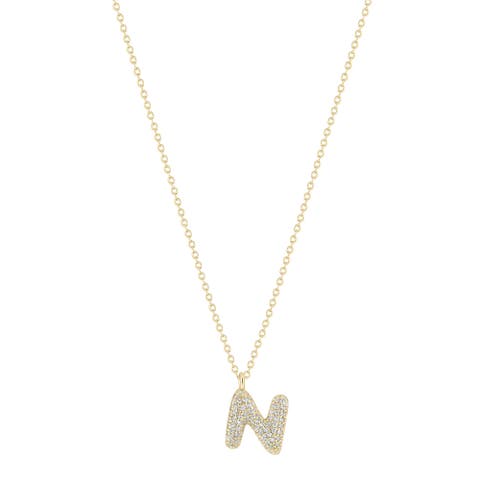 Bubble Letter Necklace