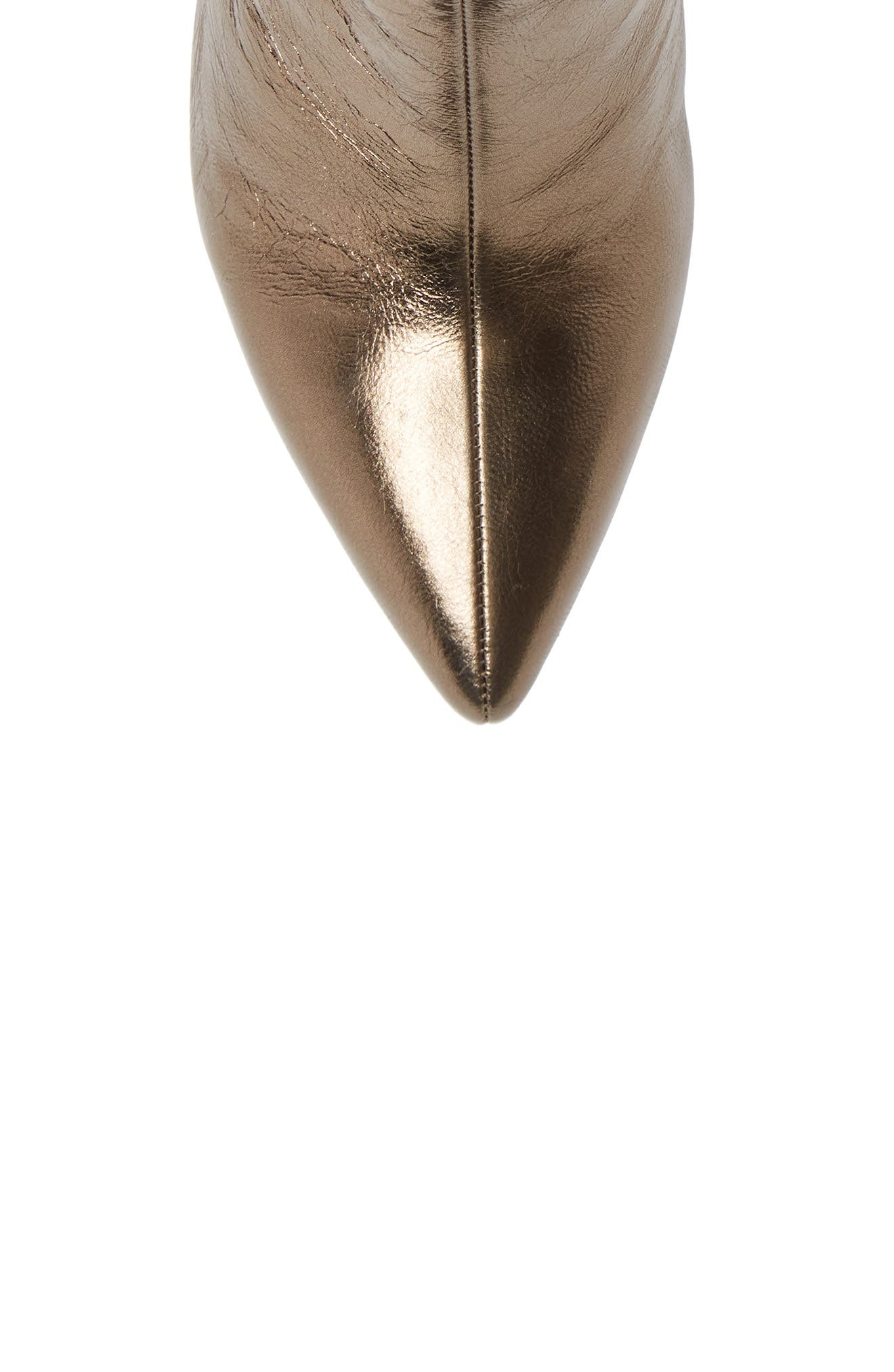 Vagabond Whitney Pointy Toe Bootie, Alternate, color, BRONZE LEATHER