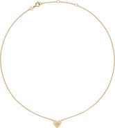 Tory Burch Forget Me Not Heart Pendant Necklace