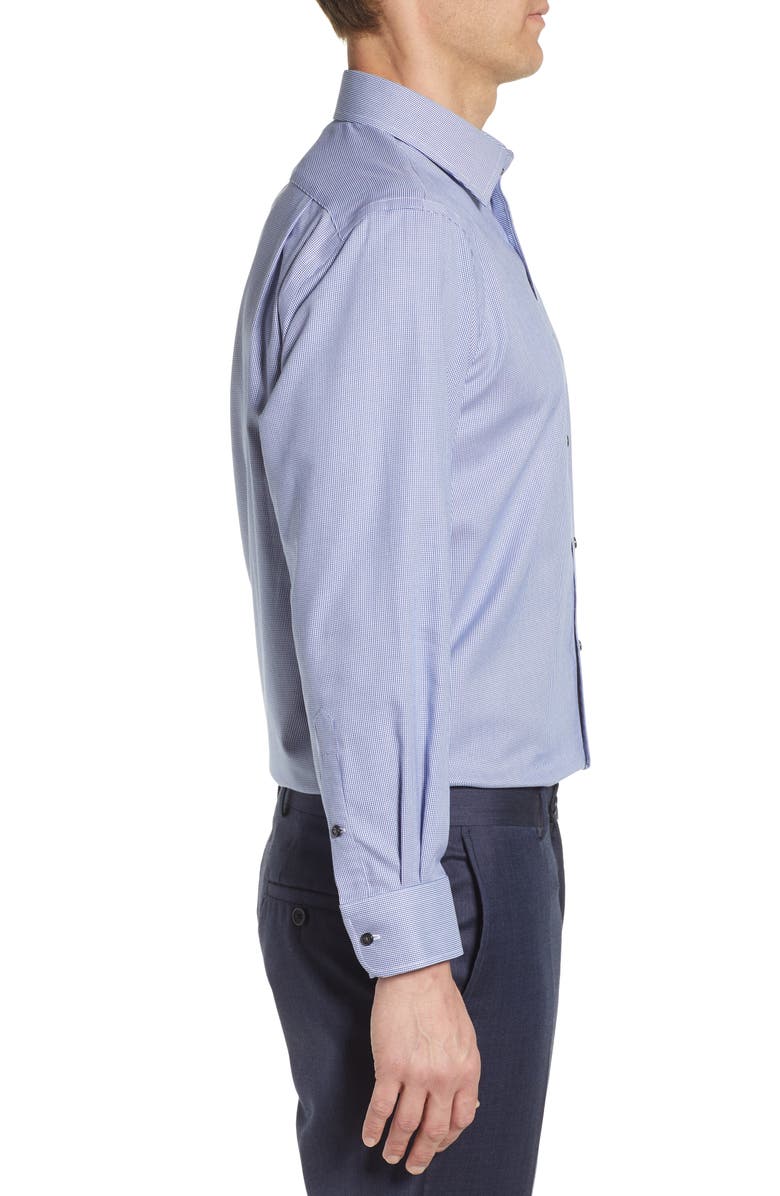 NORDSTROM MEN'S SHOP Traditional Fit Non-Iron Solid Dress Shirt, Alternate, color,