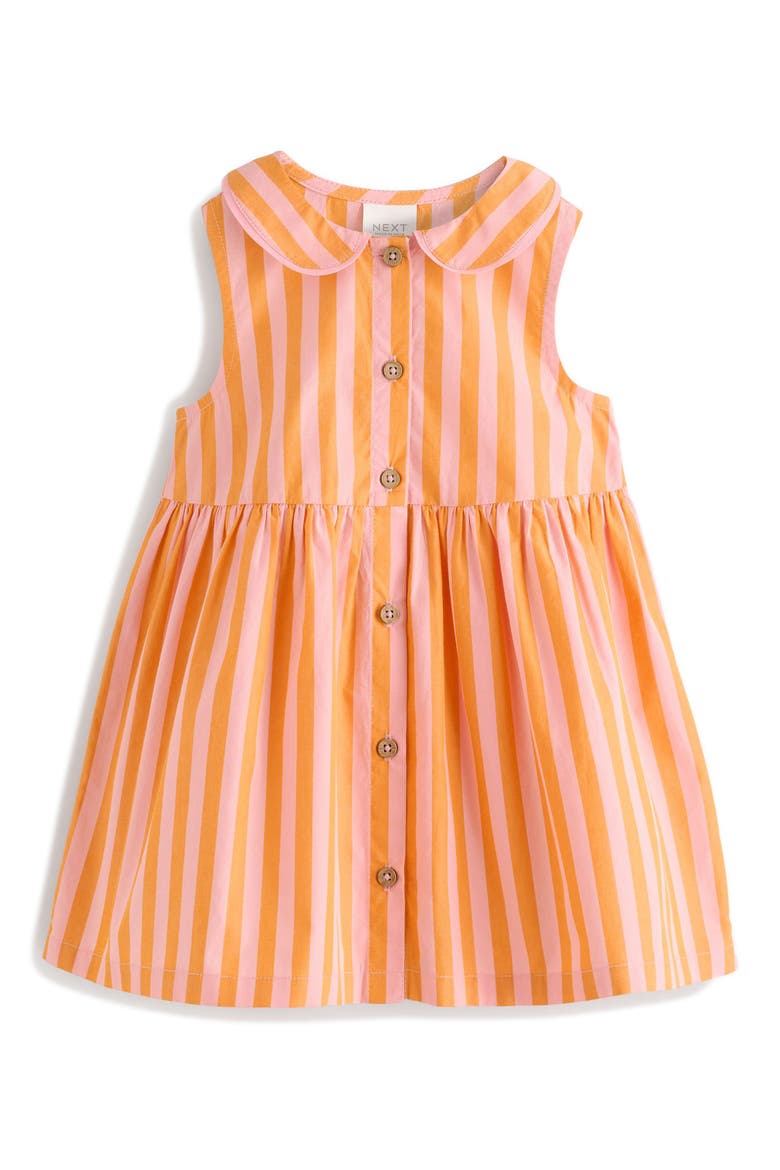Kids' Stripe Sleeveless Dress, Main, color, YELLOW