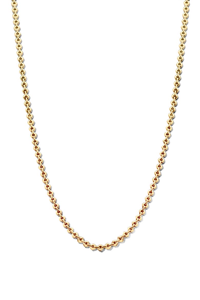 Mini Link Necklace, Main, color, GOLD
