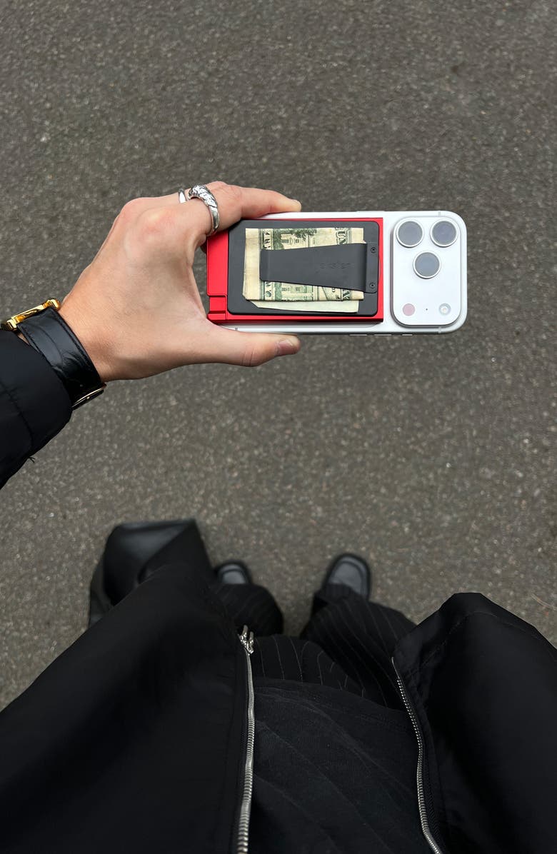 EKSTER MagSafe Cash Clip Backplate, Alternate, color, Black