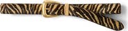 Veronica Beard Ziger Arch Calf Hair Belt