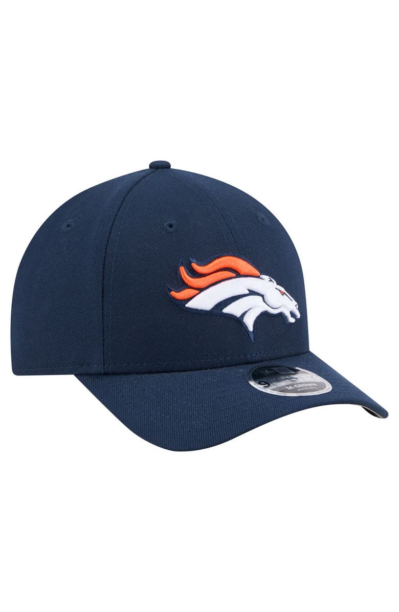 New Era Men's New Era  Navy Denver Broncos Team Collection 9FORTY M-Crown Adjustable Hat, Alternate, color, 