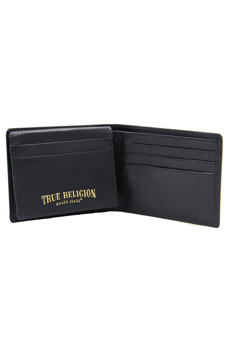 True Religion Aglet Slim Bifold RFID Wallet, Alternate, color, 