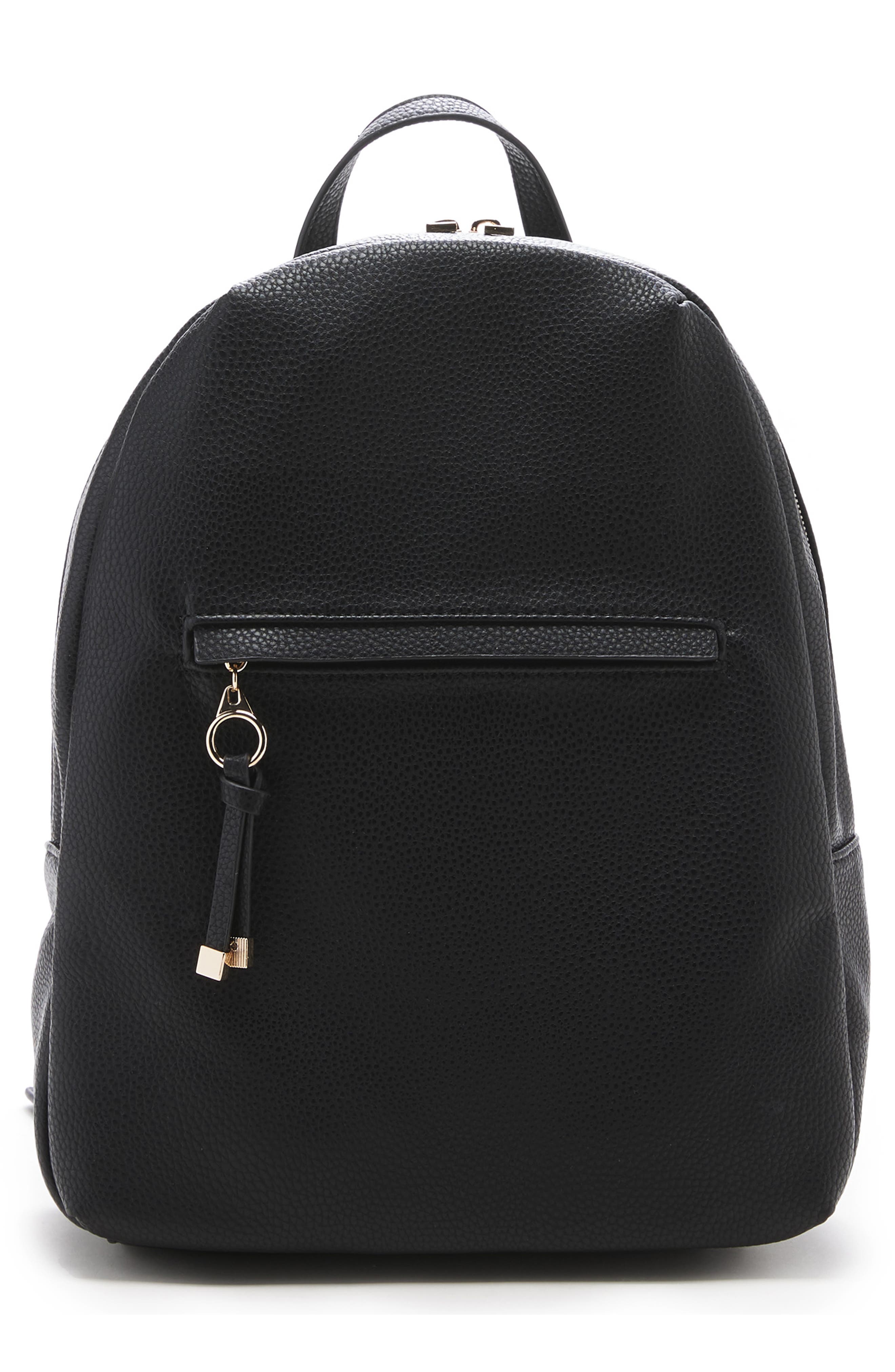 Sole Society Deana Faux Leather Backpack, Main, color, 