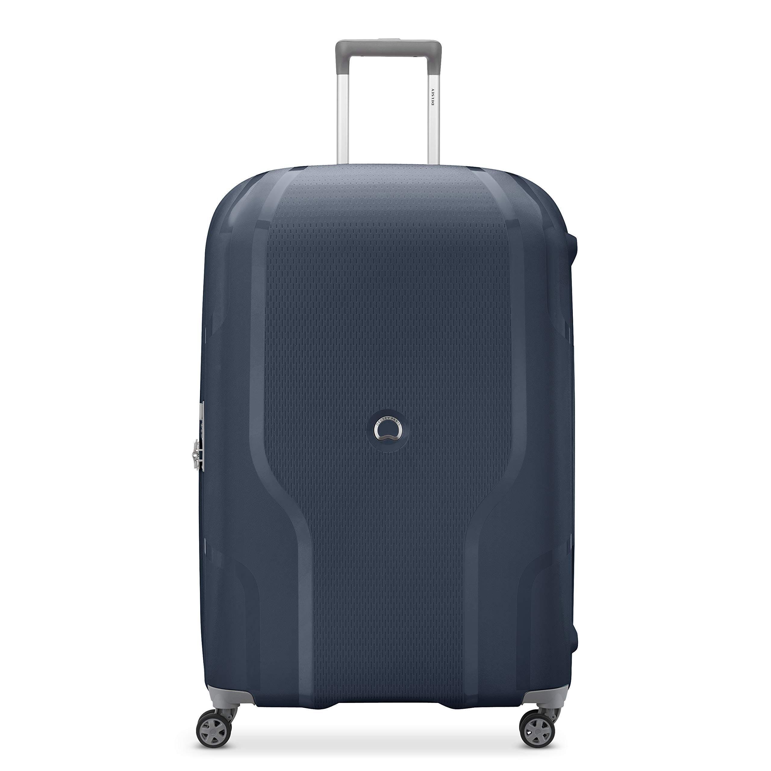 Delsey Paris Clavel Hardside Large Expandable Luggage with Spinner Wheels, Main, color, Blue Jean