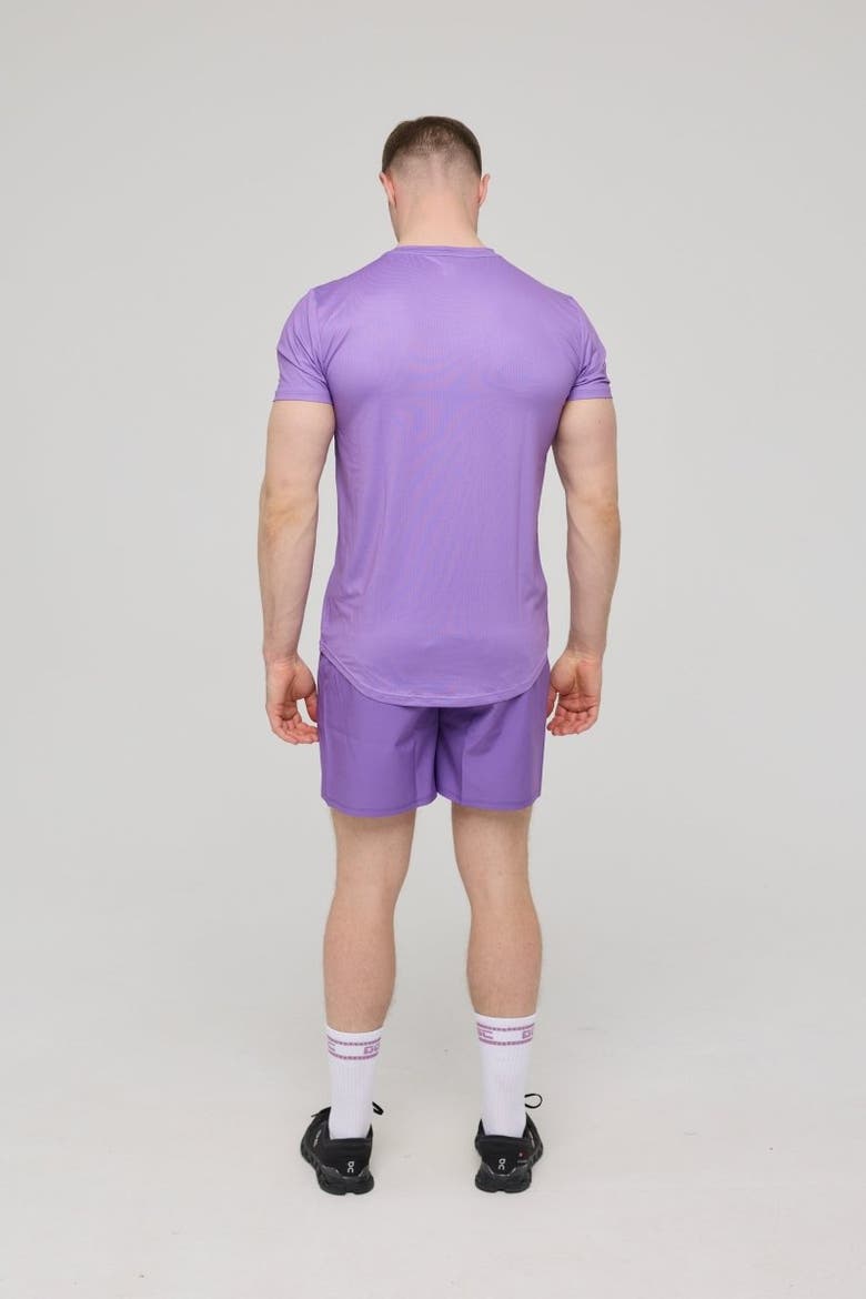 Elite Gym T-Shirt Purple - Men's, Alternate, color, Purple