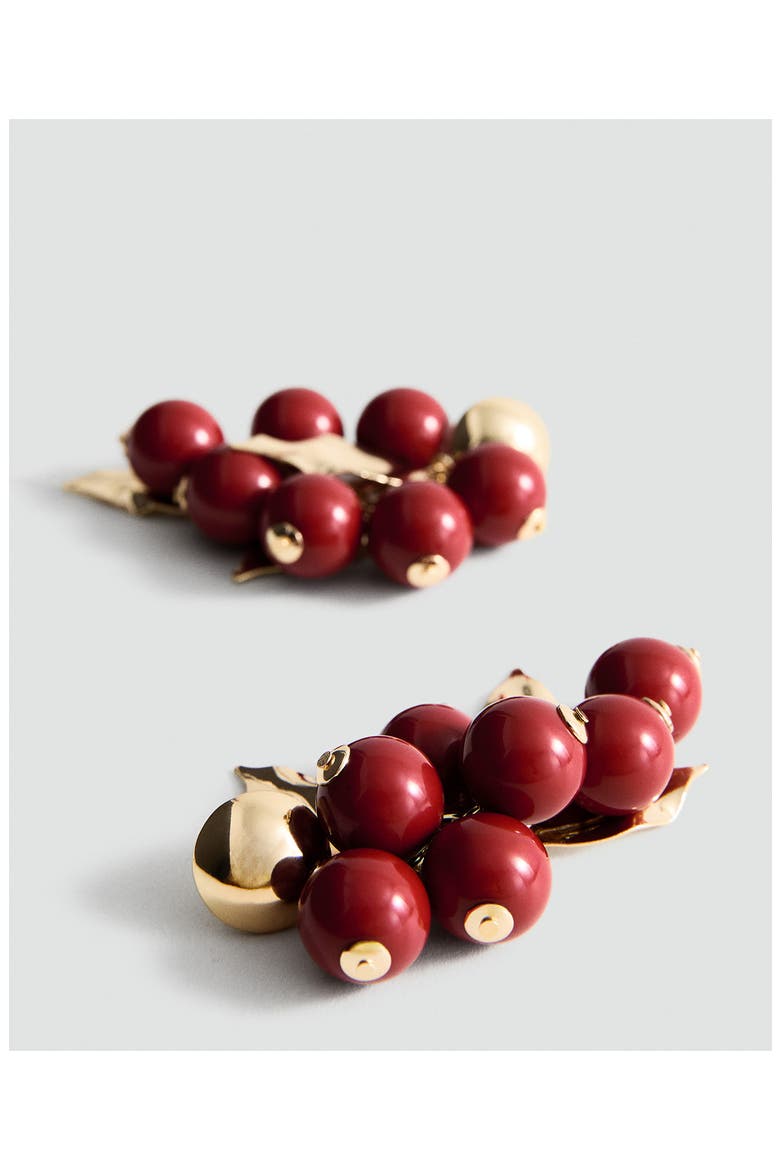 Fruit Dangle Earrings, Alternate, color, GOLD