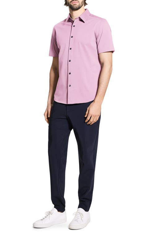 Theory Irving Short-sleeve Shirt In Structure Knit