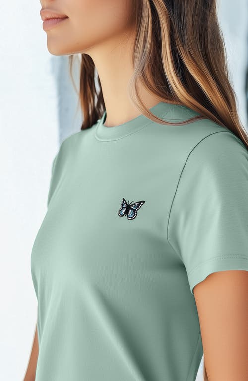DALIX DALIX BUTTERFLY WOMENS RELAXED TEE