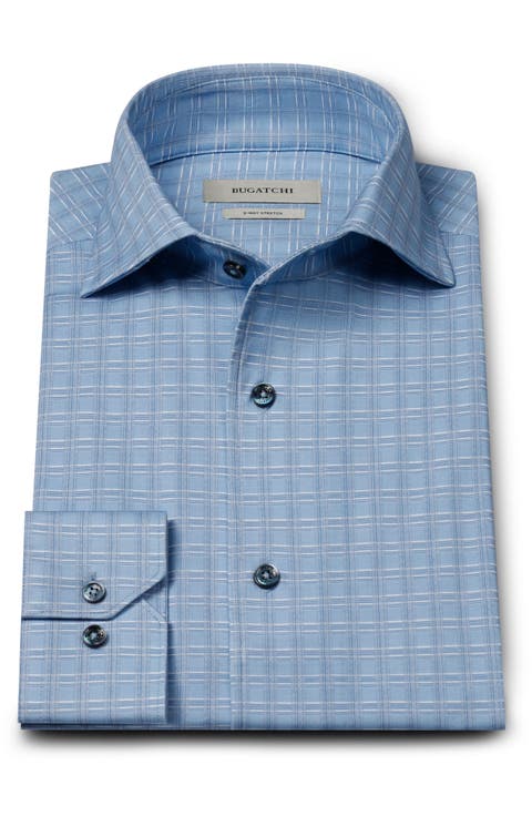 Devon OoohCotton® Grid Button-Up Shirt