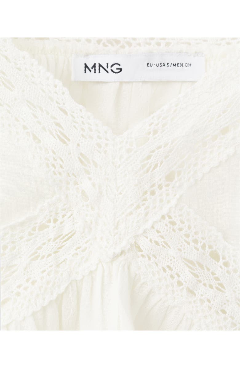 MANGO TEEN <p>Kids' Fringe Detail Cotton Shell </p>, Alternate, color, 