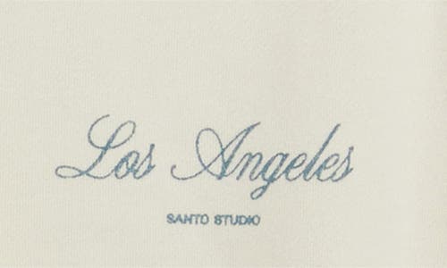 Santo Studio X Blake Snell Thugs Zip Hoodie In Neutral